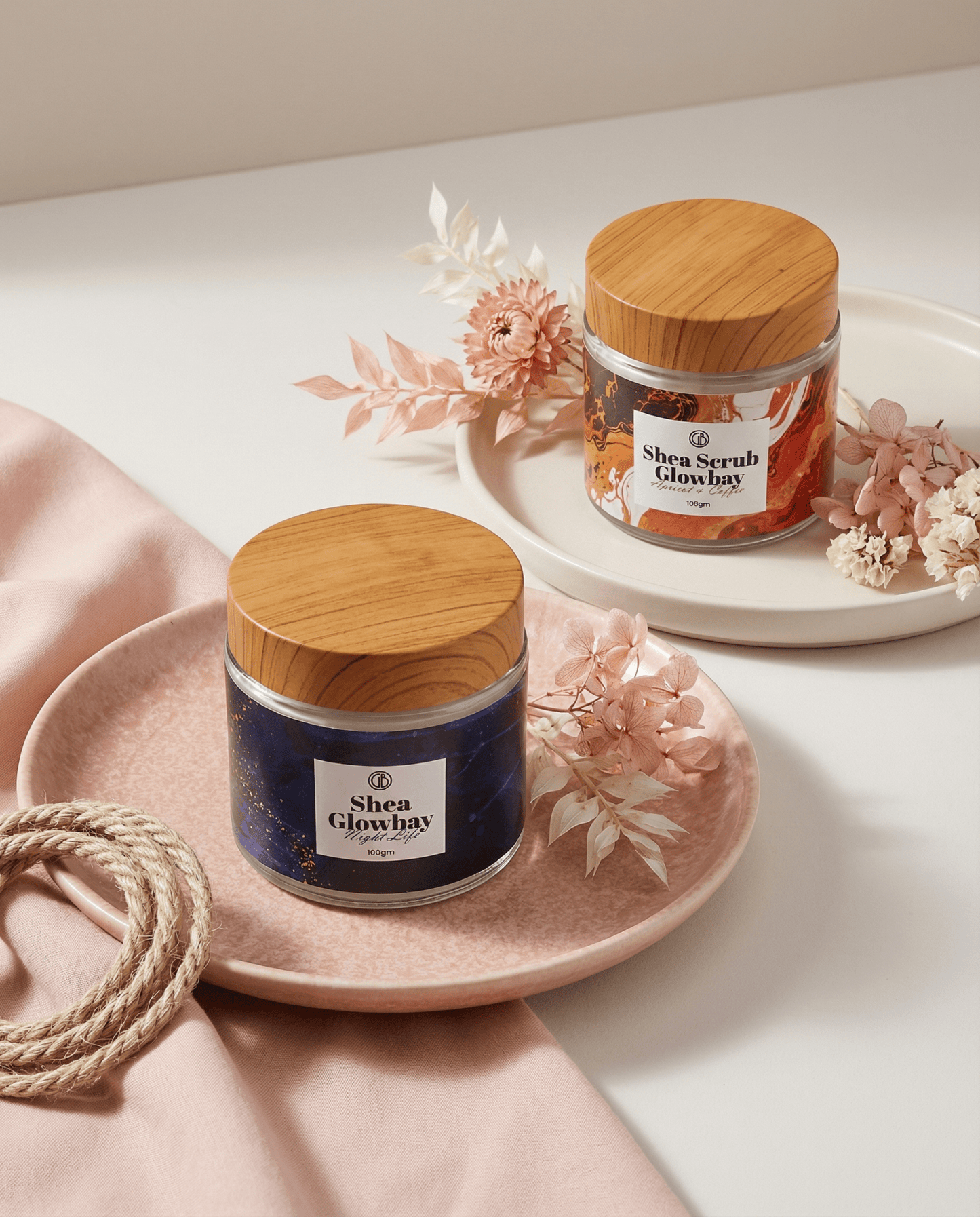 Shea butter Cream + Scrub shea butter - Glowbay