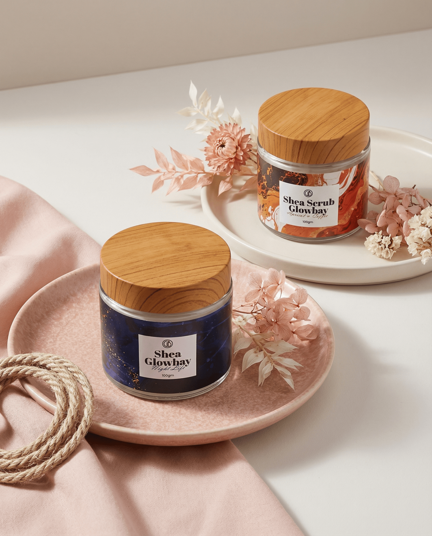 Shea butter Cream + Scrub shea butter - Glowbay