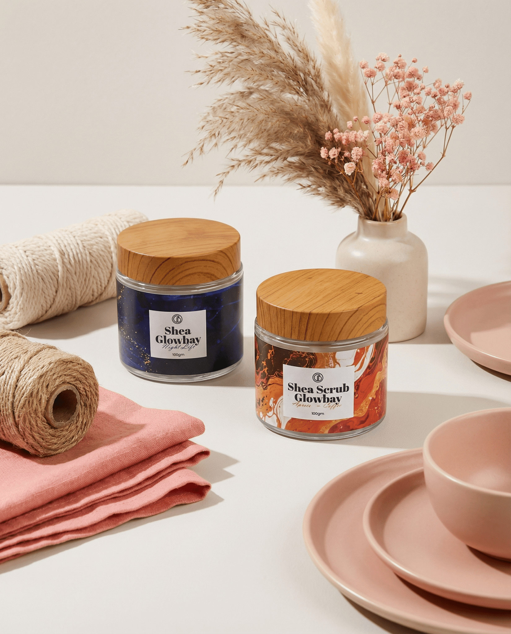 Shea butter Cream + Scrub shea butter - Glowbay