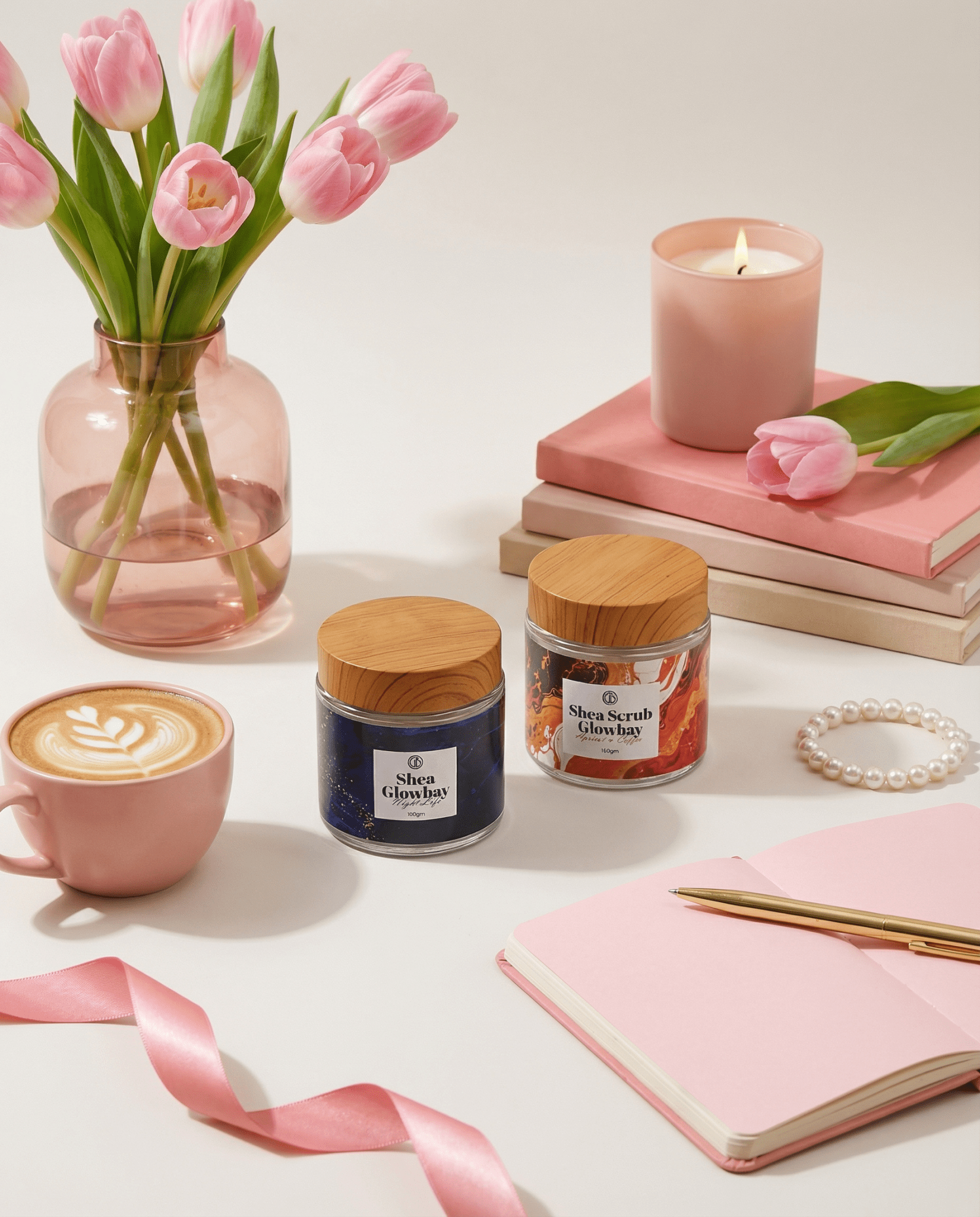 Shea butter Cream + Scrub shea butter - Glowbay