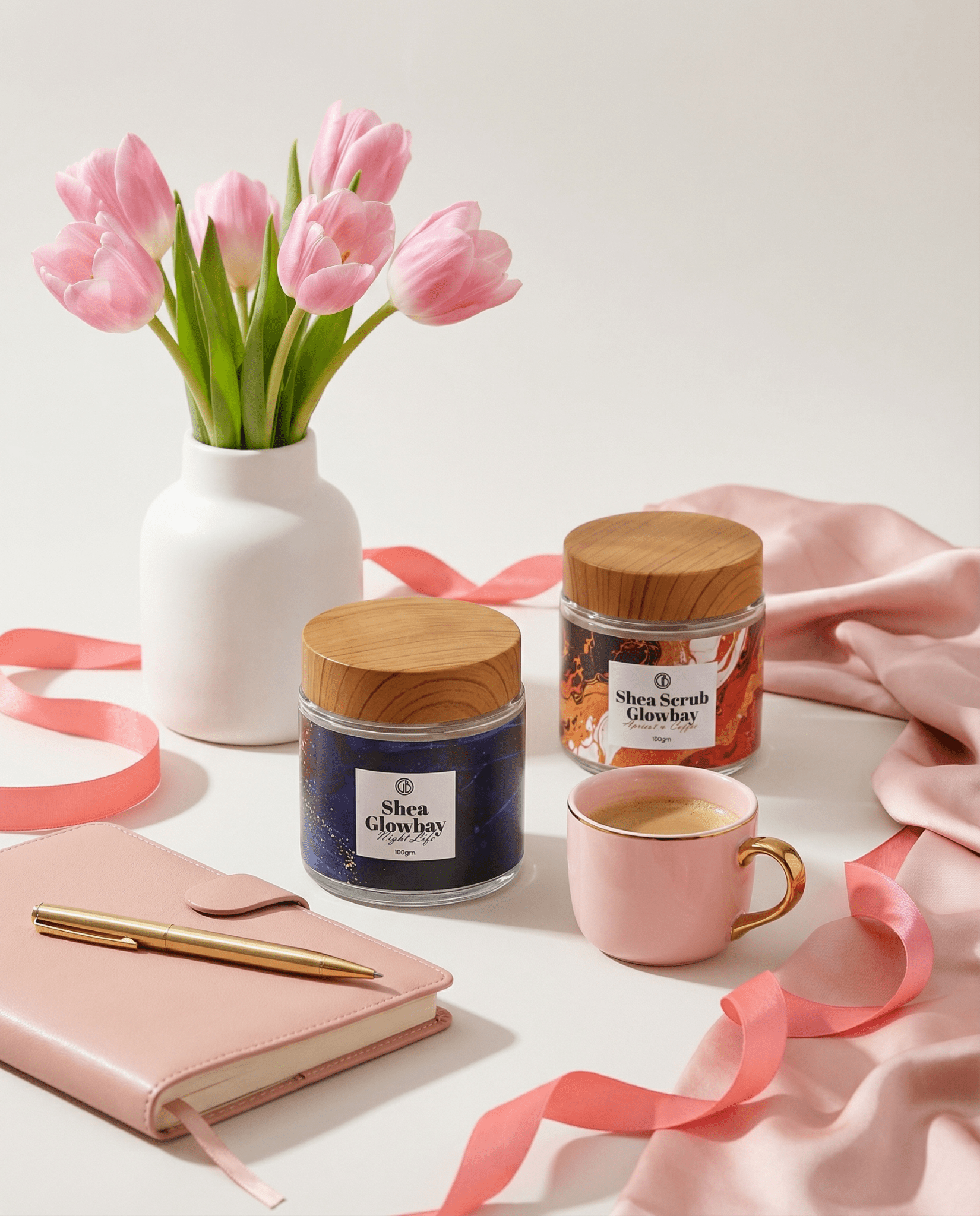 Shea butter Cream + Scrub shea butter - Glowbay