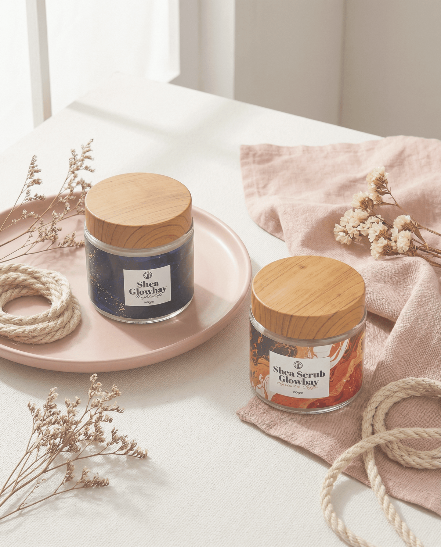 Shea butter Cream + Scrub shea butter - Glowbay