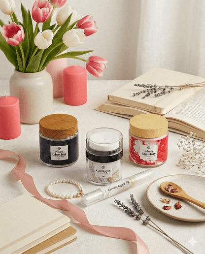 Night Glow Trio – Nail Booster, Collagen & Night Cream - Glowbay